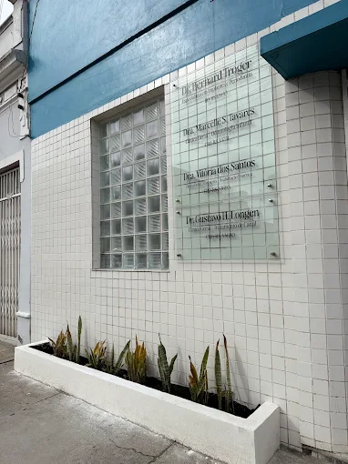 Fachada do consultório em Pelotas